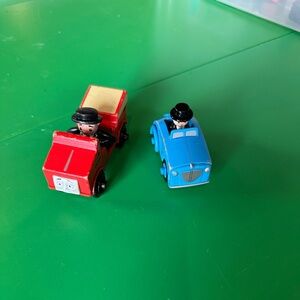 Thomas & Friends Wooden Railway Sir Topham Hatt's Car And Winston